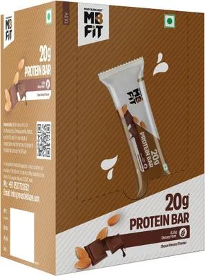 MUSCLEBLAZE 20 g Protein Bar, Gluten-Free, Healthy Protein Snacks, For Energy & Fitness Protein Bars