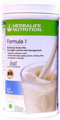 HERBALIFE Formula 1 Nutritional Shake Mix - Kulfi Flavor (500g) For Weight Management Plant-Based Protein