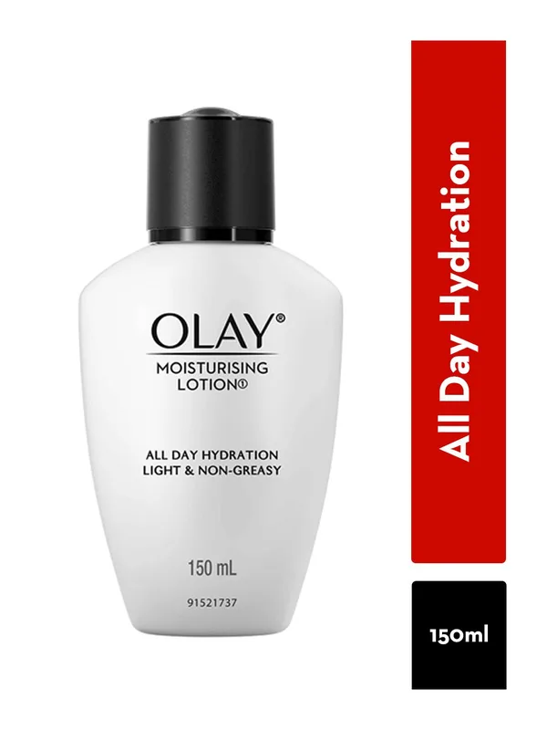 Olay Lightweight & Non Greasy Moisturising Lotion with Coconut & Castor Seed Oil - 150ml