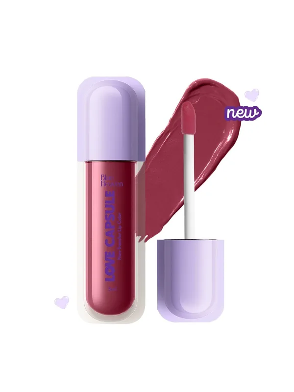 Blue Heaven Love Capsule Non Transfer Lip Colour 5ml - Exclusive Pink