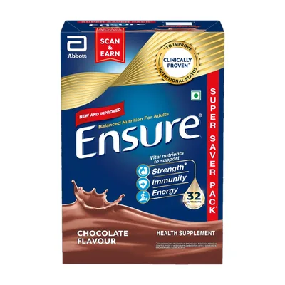 ENSURE Clinically Proven Nutritional Drink For Adults, Chocolate