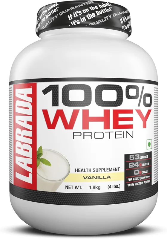 Labrada Whey Protein - 4 lbs (Vanilla)