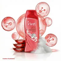Vivel Kojic Bright Body Wash, Kojic Acid & Red Aloe Vera, For Tan Removal & Even Skin Tone