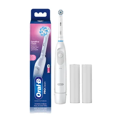 Oral-B Pro Expert, 2 Min Timer, Dentist Inspired Round Brush Head,Battery Electric Toothbrush