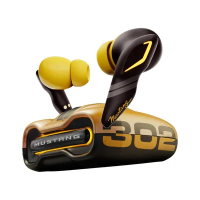 GOBOULT Mustang Torq 60Hrs, App Support, 4Mic ENC, Breathable LED, 5.4v Bluetooth