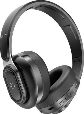 PTron Studio Urban 40dB ANC,Dual-Device Pairing,65Hrs Playtime,AI-ENC Calls,Custom EQ Bluetooth & Wired