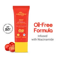 Aqualogica Radiance+ Fluid SPF 50+ PA++++, Oil Control, In-Vivo Tested, No Cast