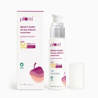 Plum Bright Years All-Day Defence SPF 50 PA++++ Sunscreen For Oily, Normal & Dry Skin