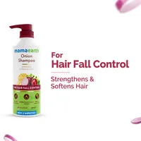 Mamaearth Onion Shampoo For Hair Growth & Hair Fall Control With Onion & Plant Keratin