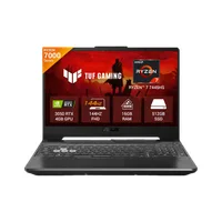 ASUS TUF Gaming A15 (2025) AMD Ryzen 7 Octa Core 7445HS - (16 GB/512 GB SSD/Windows 11 Home/4 GB Graphics/NVIDIA GeForce RTX 3050/144 Hz) FA506NCG-HN199W Gaming Laptop