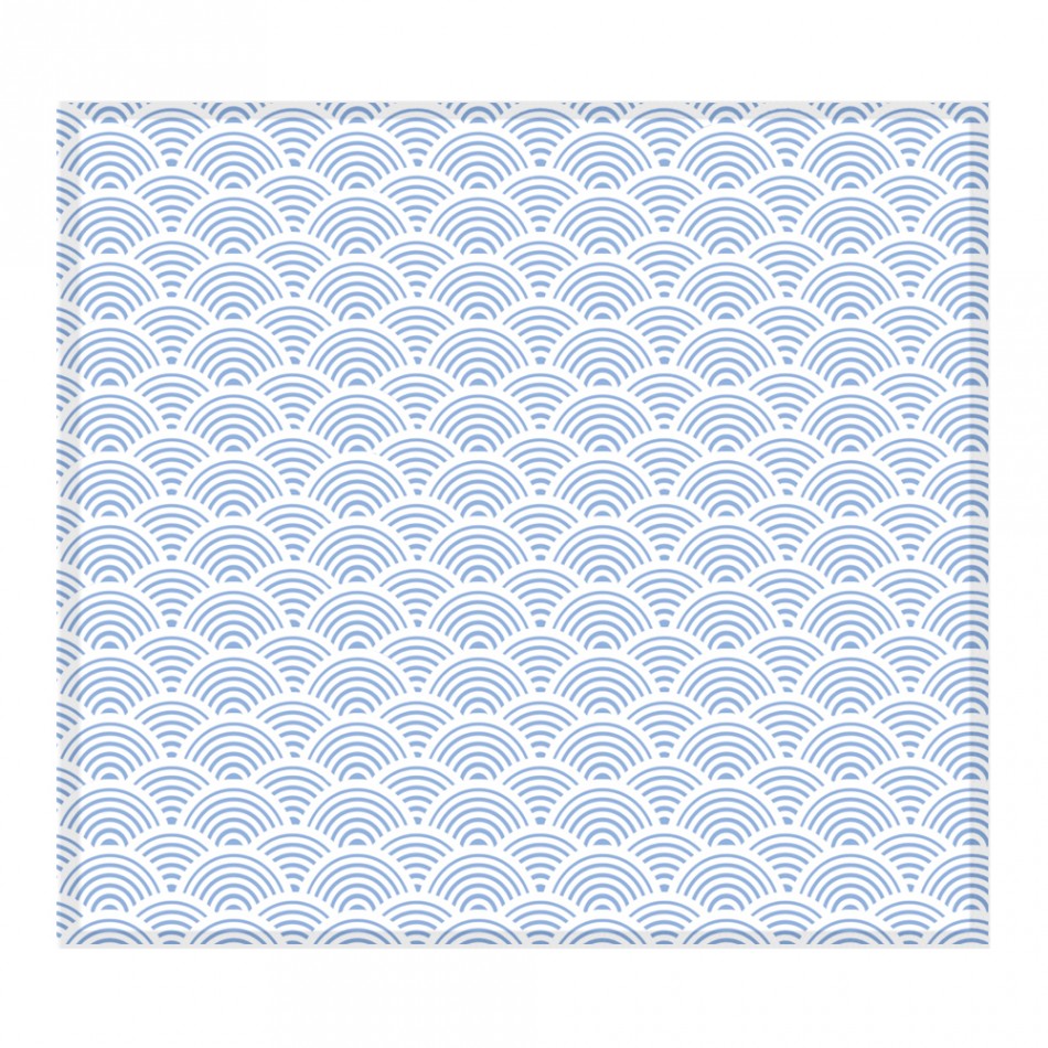 萬用布 - 波紋藍