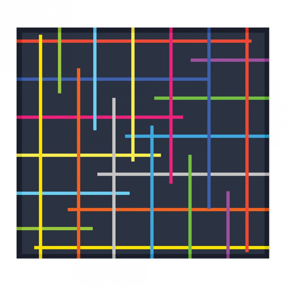 萬用布 - 交錯色彩