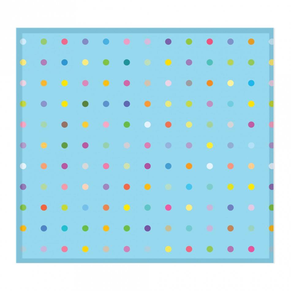 萬用布 - 彩色圓點