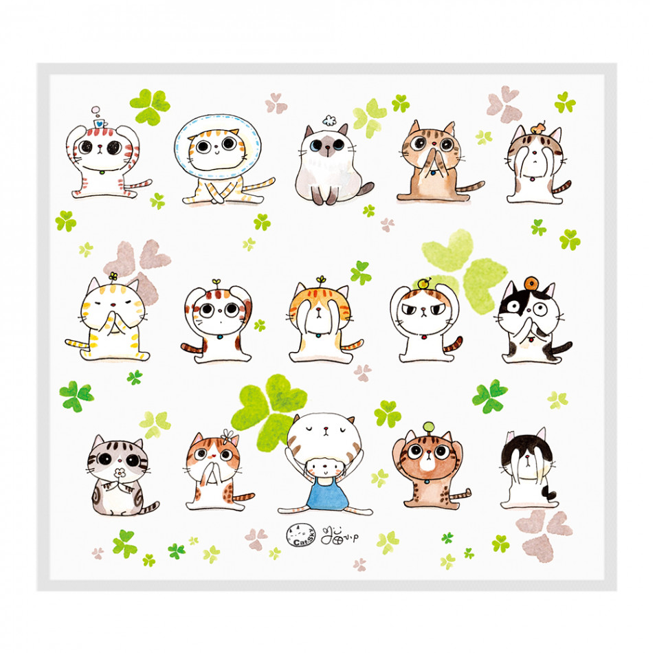 貓小P - 貓不看不聽不說