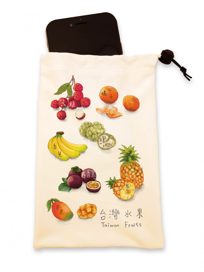 萬用袋-手繪水果