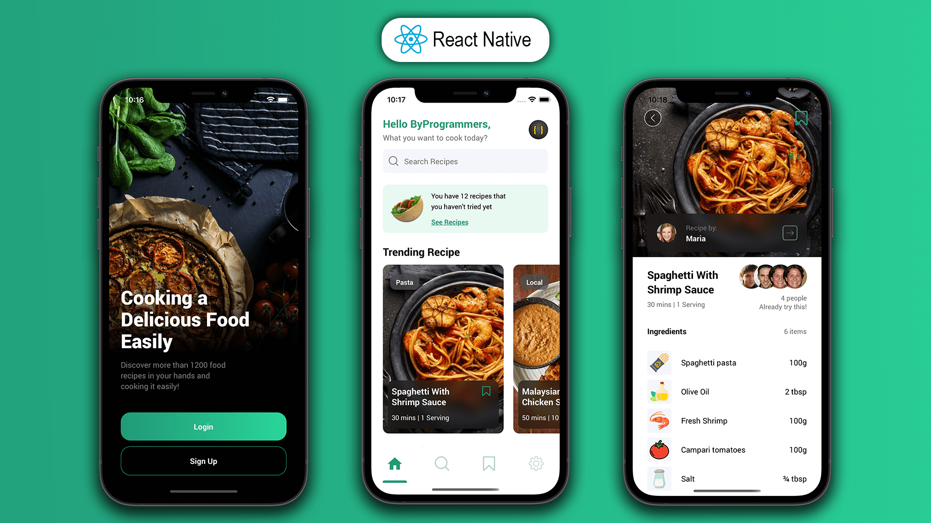Food Recipe App