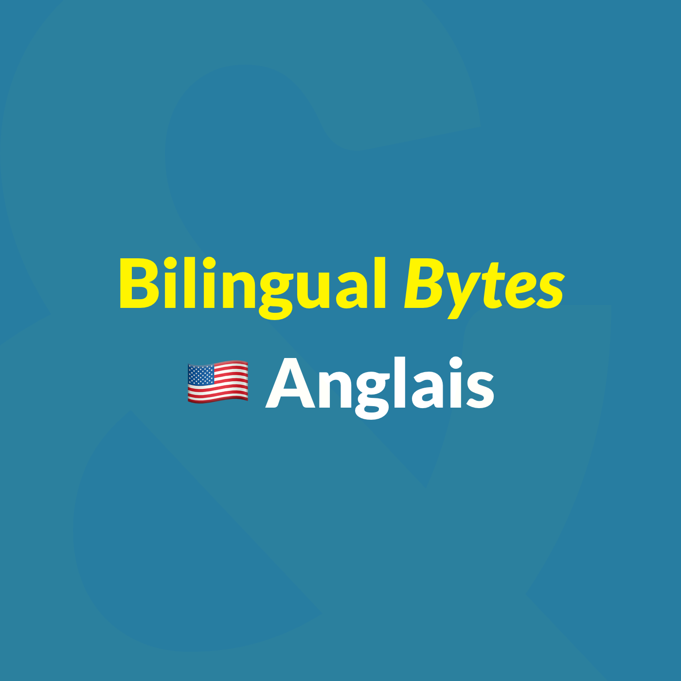 Bilingual Bytes - Anglais