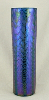 Lundberg Studios - Velvet Splash Cylinder Vase