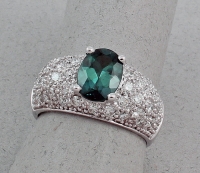 Michael Chang - Tourmaline & Diamond Ring MC-15201-25