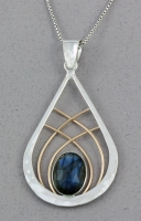 Peter James Pendant - 4064CO Labradorite