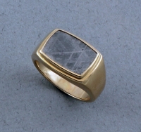 Patrick Murphy - Gibeon Meteorite Ring 13022-03