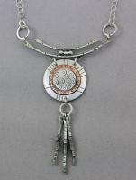 Joanna Craft - Necklace: Sterling Silver and Copper - N233