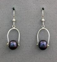 Joe Ebersol Jewelry - Earrings - 355 Black Pearl