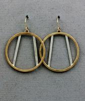 J & I Gold Filled & Sterling Silver Earrings - GFX800E