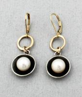 J & I Sterling Silver and 14k Gold Filled Earrings - GPH5E