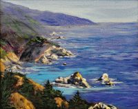 Karen Neely Original: BB130 California Coastal Glory