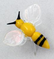 Loy Allen - Bee - Opaque Yellow with Dichroic Wings