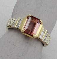 Michael Chang - Tourmaline & Diamond Ring MC-15201-28