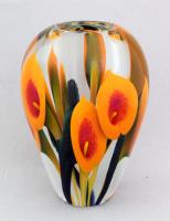 Scott Bayless - Vase - Orange Blush Calla Lily