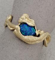 Steven Douglas - Mermaid Ring  MR004 Opal