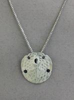 The Touch: Pendant Sterling Sand Dollar S1-105