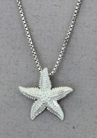 The Touch: Pendant Sterling Medium Starfish S1-120