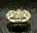 Steven Douglas - Plumeria Ring FLR020