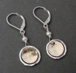 J & I Sterling Silver and 14k Gold Filled Earrings -  GWP47E