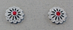 Stanton Color - Ruby & Diamond Earrings SC-12198-7