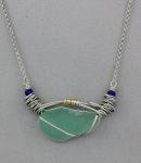 Carolyn Roche Designs: Double Wrap Sea Glass Necklace - CRD-WRAP-DBL