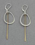 J & I - Sterling Silver & Gold Filled Earrings - GFX780E