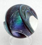 Kelly Powell - Marble - KP33 - Dichroic Spiral Marble