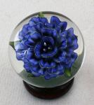 Kelly Powell - Marble - KP52 - Blue Flower