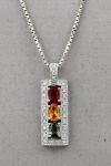 Michael Chang - Sapphire & Diamond Pendant MC-06058-23