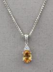 Michael Chang - Sapphire & Diamond Pendant MC-31115-14