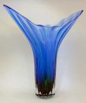 Matt Seaholtz - Tall Bouquet Vase in Blues and Green