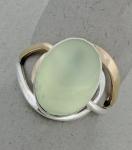 Peter James Ring - R1231CO Green Tourmalinated Quartz