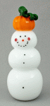 Vitrix Hotglass Studio - Snowman Pumpkin Head