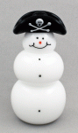 Vitrix Hotglass Studio - Pirate Snowman