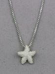 The Touch: Pendant Sterling Small Starfish S1-080